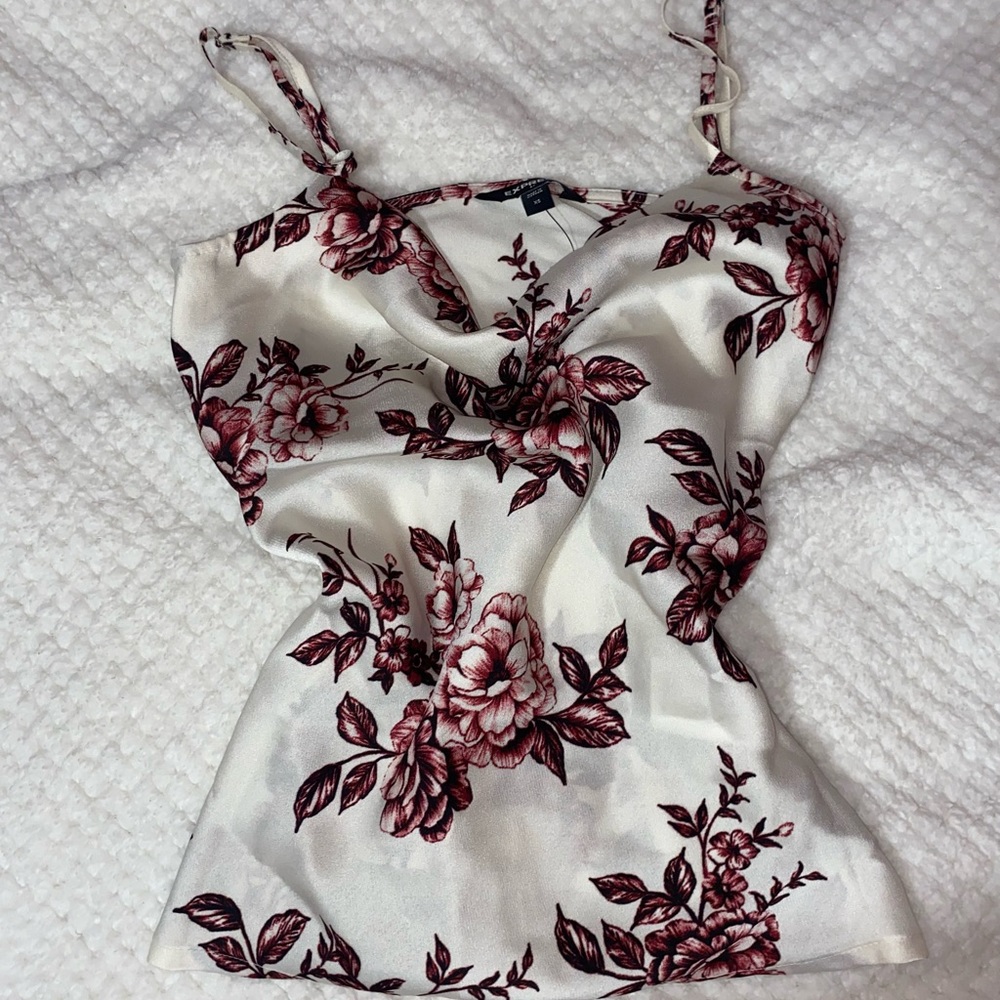 Floral tank top